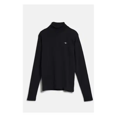 TRIČKO GANT SHIELD LS TURTLENECK BLACK