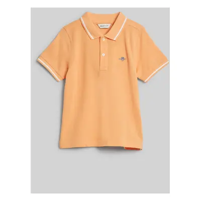 POLOKOŠILE GANT TP SHIELD SS PIQUE CORAL APRICOT