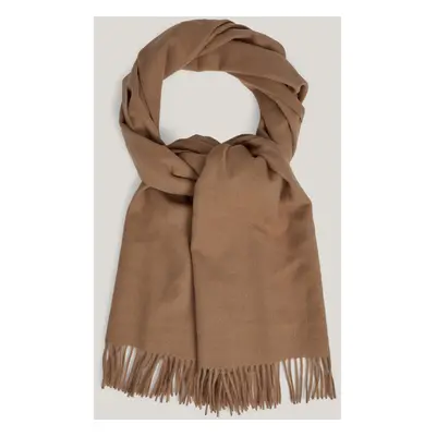 ŠÁLA GANT WOOL WOVEN SCARF CARAMEL BEIGE