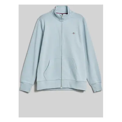 MIKINA GANT REG SHIELD FULL ZIP SWEAT STORMY SEA