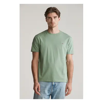 TRIČKO GANT REG SHIELD SS T-SHIRT KALAMATA GREEN