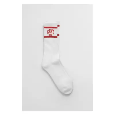 PONOŽKY GANT SPORT SOCKS WHITE