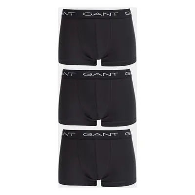 SPODNÍ PRÁDLO GANT TRUNK 3-PACK BLACK