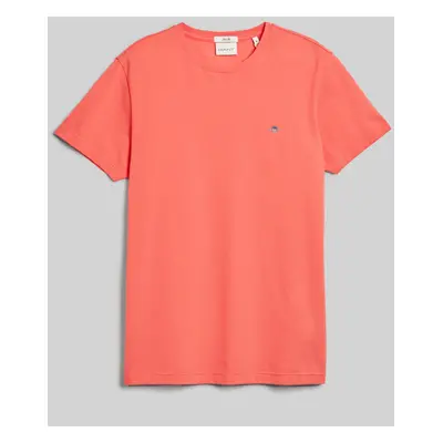 TRIČKO GANT SLIM PIQUE SS T-SHIRT SUNSET PINK