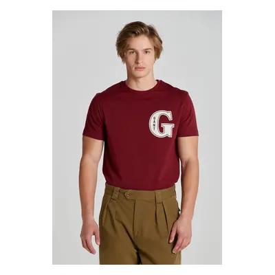 TRIČKO GANT G GRAPHIC T-SHIRT PLUMPED RED