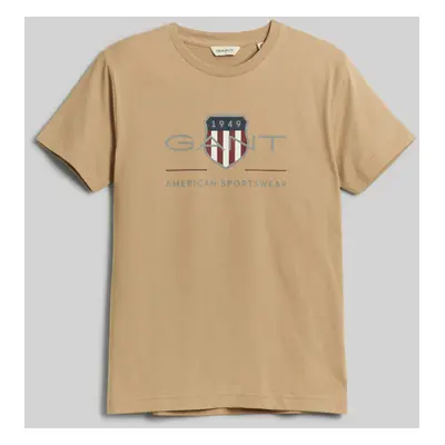 TRIČKO GANT ARCHIVE SHIELD SS T-SHIRT DRY SAND