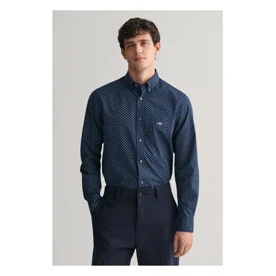 KOŠILE GANT REG MICRO PRINT SHIRT MARINE