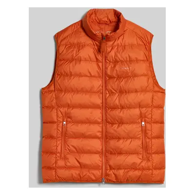 VESTA GANT LIGHT DOWN VEST PUMPKIN ORANGE