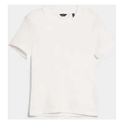 TRIČKO GANT REG TONAL SHIELD SS T-SHIRT WHITE