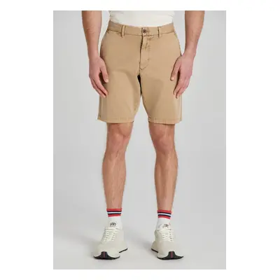 ŠORTKY GANT DOBBY RELAXED SHORTS DARK KHAKI