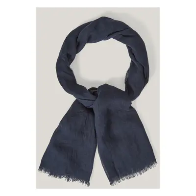 ŠÁTEK GANT LINEN LIGHTWEIGHT SCARF EVENING BLUE