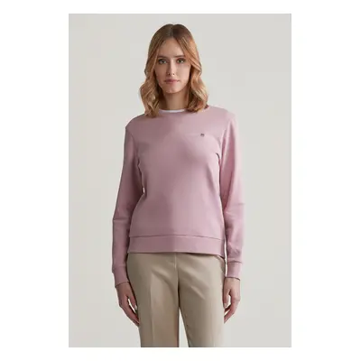 MIKINA GANT REG PRINTED GRAPHIC C-NECK DUSTY PINK