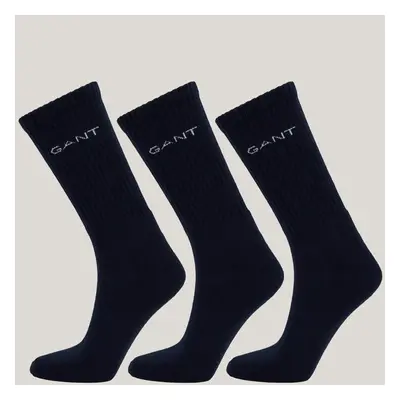 PONOŽKY GANT SPORT SOCKS 3-PACK MARINE