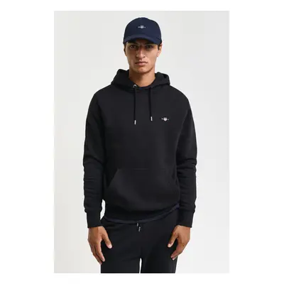 MIKINA GANT REG SHIELD HOODIE BLACK