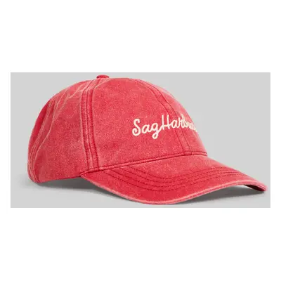 KŠILTOVKA GANT SUNFADED CITY SH CAP BRIGHT RED