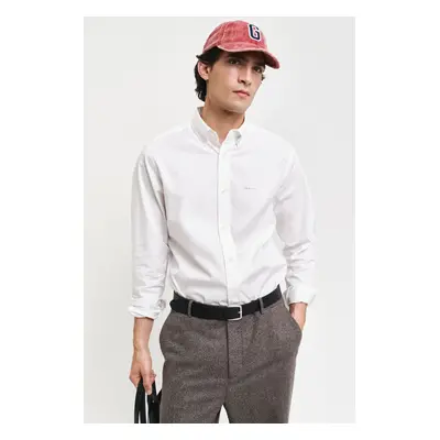 KOŠILE GANT REG PINPOINT OXFORD SHIRT WHITE