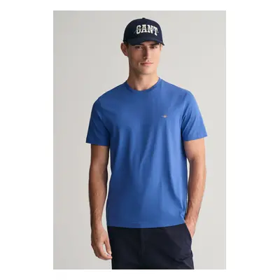 TRIČKO GANT REG SHIELD SS T-SHIRT RICH BLUE