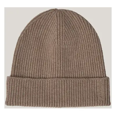 ČEPICE GANT WOOL RIBBED BEANIE DRY SAND