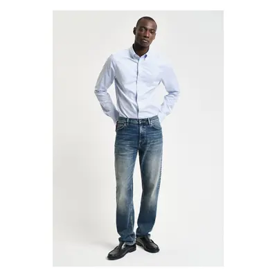 KOŠILE GANT SLIM PINPOINT OXFORD SHIRT MARINE