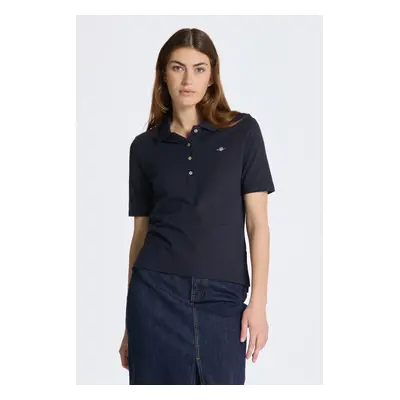 POLOKOŠILE GANT SLIM SHIELD SS PIQUE POLO EVENING BLUE