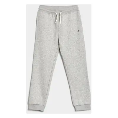 TEPLÁKY GANT SHIELD SWEATPANTS LIGHT GREY MELANGE