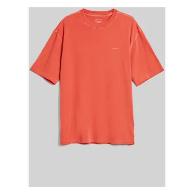 TRIČKO GANT SUNFADED SS T-SHIRT BURNT ORANGE