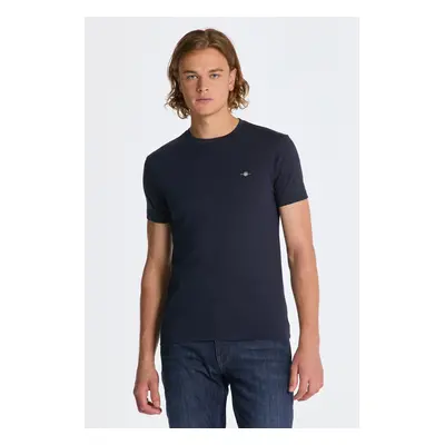 TRIČKO GANT SLIM SHIELD SS T-SHIRT STORMY SEA