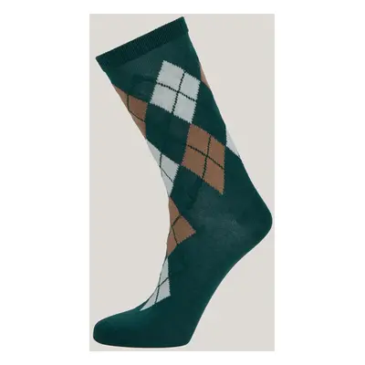 PONOŽKY GANT ARGYLE SOCKS DEEP FOREST