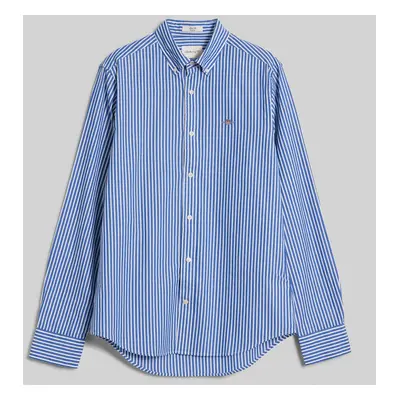 KOŠILE GANT SLIM CLASSIC POPLIN STRIPE SHIRT COLLEGE BLUE