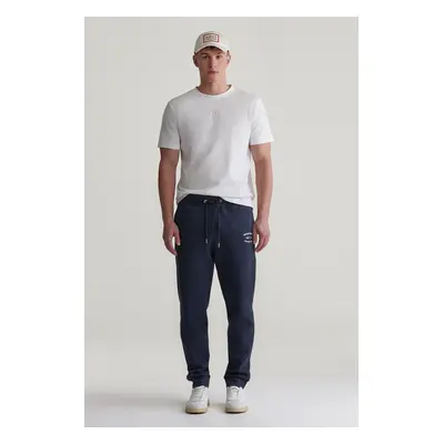 TEPLÁKY GANT SMALL GRAPHIC SWEATPANTS EVENING BLUE