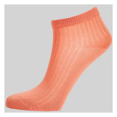 PONOŽKY GANT LYOCELL RIB ANKLE SOCKS PEACHY PINK