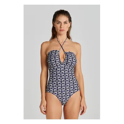 PLAVKY GANT G PATTERN SWIMSUIT EVENING BLUE