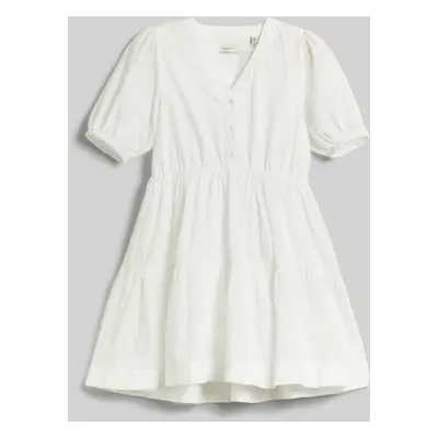 ŠATY GANT BRODERIE ANGLAISE DRESS WHITE