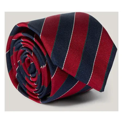 KRAVATA GANT STRIPED SILK TIE RUBY RED