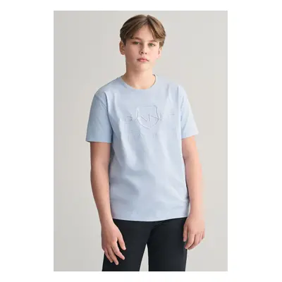 TRIČKO GANT TONAL AS SS T-SHIRT FRESH BLUE