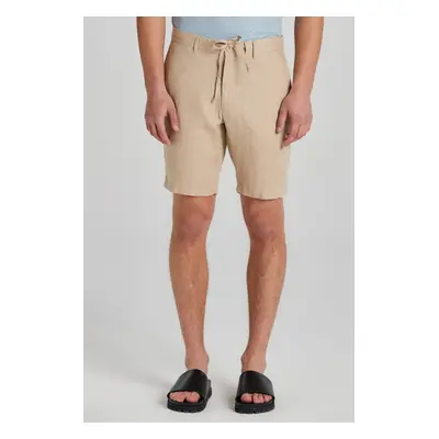 ŠORTKY GANT RELAXED LINEN DS SHORTS DRY SAND