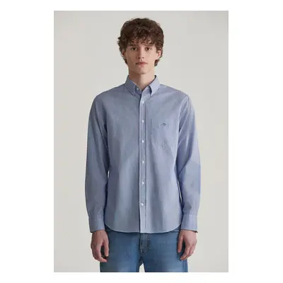 KOŠILE GANT REG POPLIN BANKER SHIRT COLLEGE BLUE