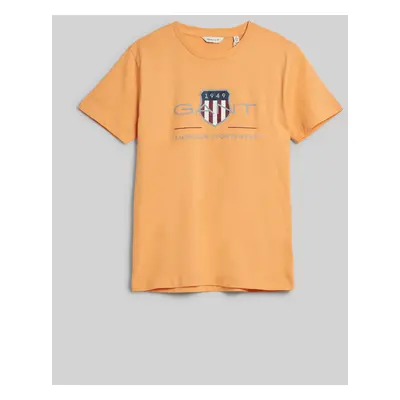 TRIČKO GANT ARCHIVE SHIELD SS T-SHIRT CORAL APRICOT