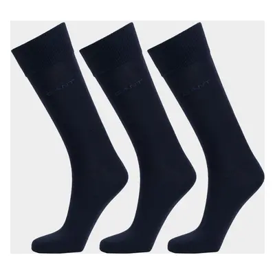 PONOŽKY GANT SOFT COTTON SOCKS 3-PACK MARINE