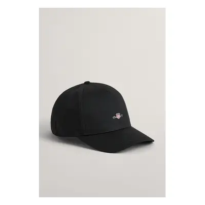 KŠILTOVKA GANT SHIELD COTTON TWILL CAP BLACK