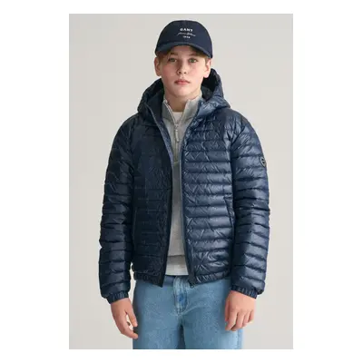 BUNDA GANT SHINY LIGHT PADDED DOWN JACKET EVENING BLUE