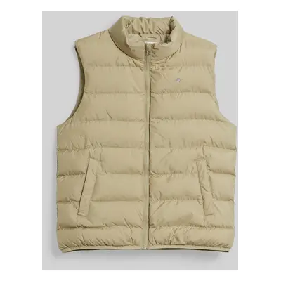 VESTA GANT LIGHT PADDED SHIELD VEST BEIGE GREEN