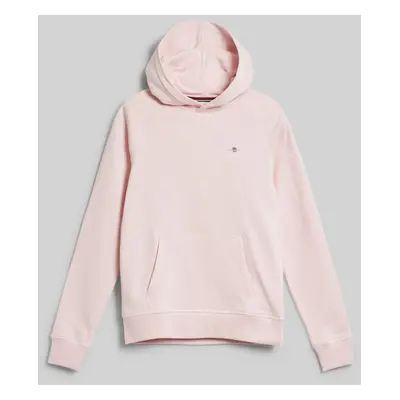 MIKINA GANT SHIELD HOODIE CRYSTAL PINK