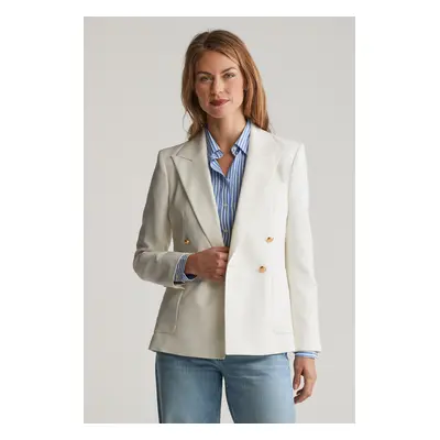 SAKO GANT SLIM CLUB BLAZER CREAM