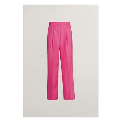 KALHOTY GANT REL WIDE PANTS PERKY PINK