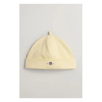 ČEPICE GANT SHIELD BEANIE VANILLA YELLOW