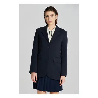 BLEJZR GANT REG JERSEY BLAZER EVENING BLUE