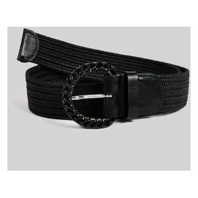 OPASEK GANT BRAIDED COTTON BELT BLACK