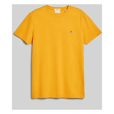 TRIČKO GANT SLIM PIQUE SS T-SHIRT MEDAL YELLOW