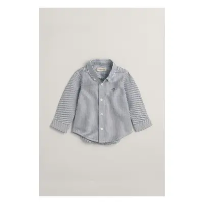 KOŠILE GANT OXFORD STRIPE SHIRT PERSIAN BLUE